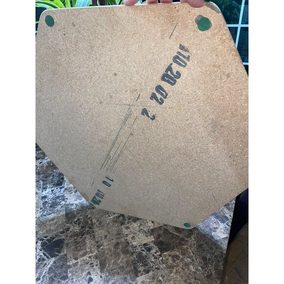 Hexagonal Cribbage Board With Pegs Set - Durable Wood Construction - Unique Desi - Picture 4 of 4